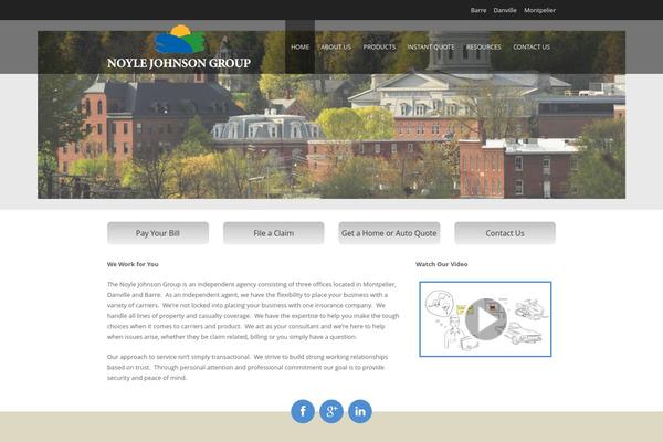 Fa-wp theme site design template sample