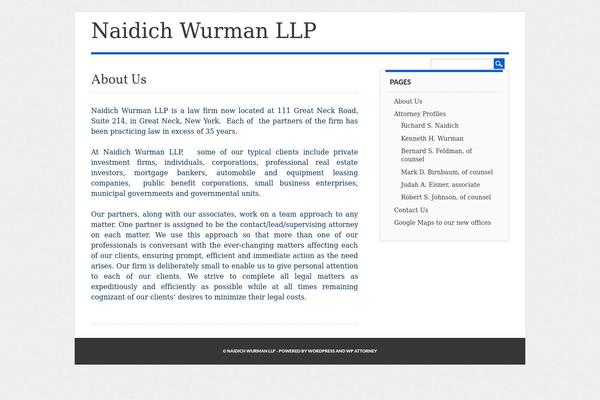 Attorney theme site design template sample