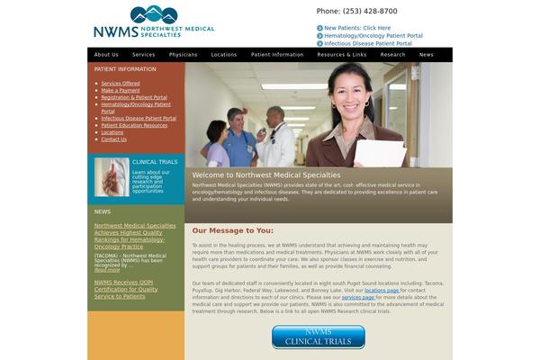 nwmedicalspecialties.com site used Nwms