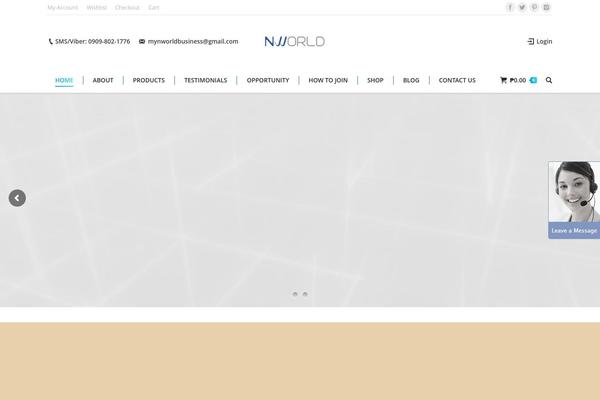 Site using AeroLeads Contact Us Details plugin