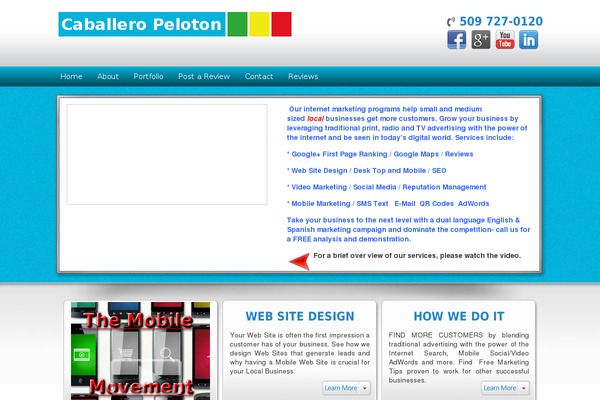 nwpelotonmedia.com site used Localbizpro