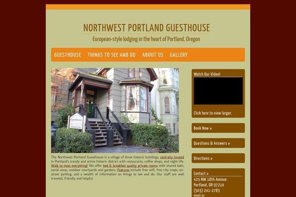 nwportlandguesthouse.com site used Nwpgh_2.0
