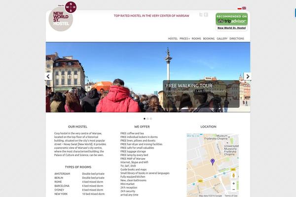 Chameleon theme site design template sample