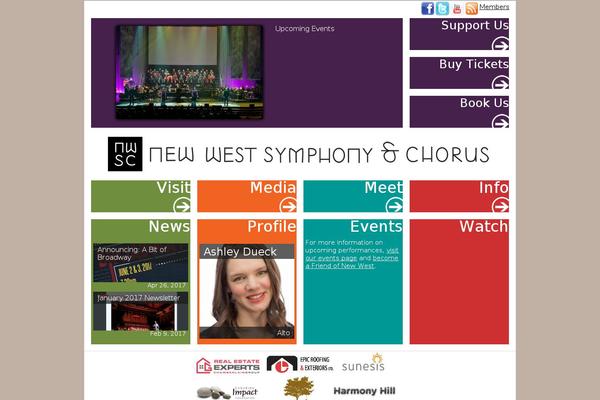 nwsymphonyandchorus.com site used Nws