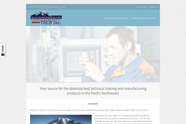 Gather theme site design template sample
