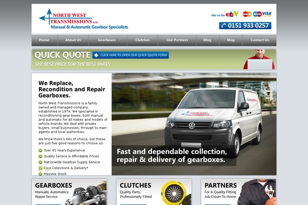 Corsa theme site design template sample