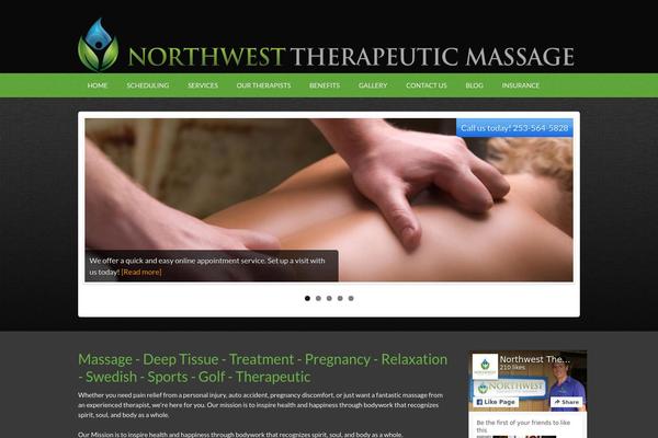 Outreach theme site design template sample
