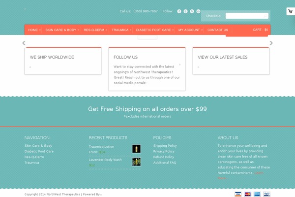 Titania theme site design template sample