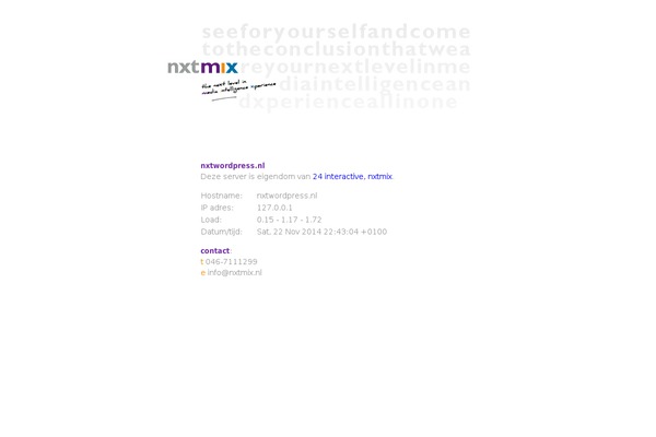 Bold News theme site design template sample