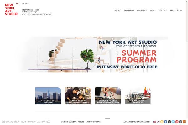 Elevate theme site design template sample