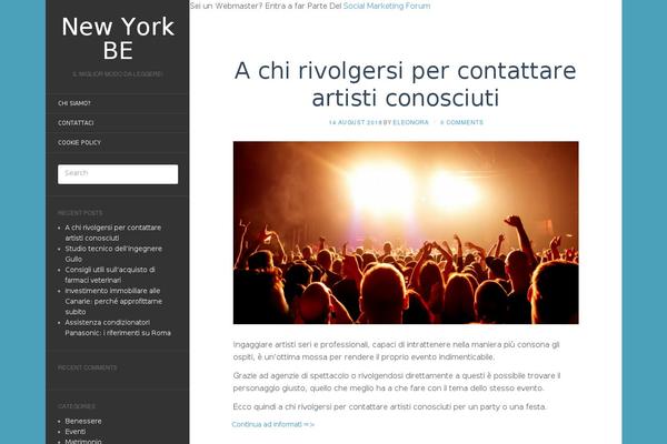 Flat theme site design template sample