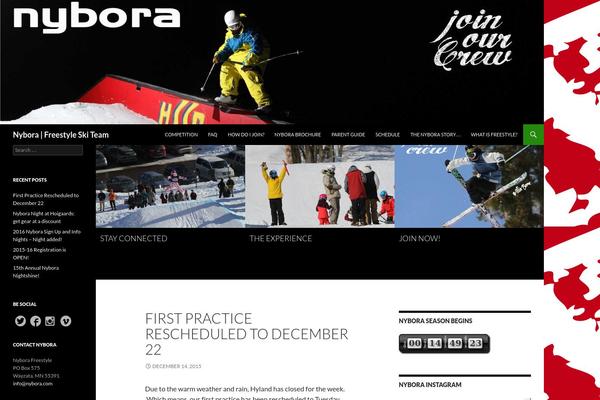 Twenty Fourteen theme site design template sample