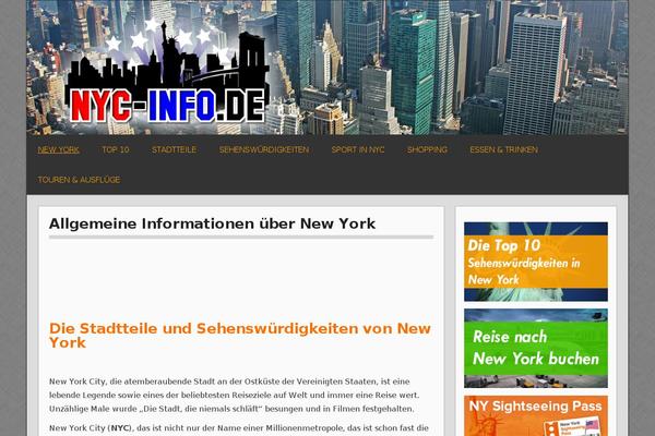 Dynamic News Lite theme site design template sample