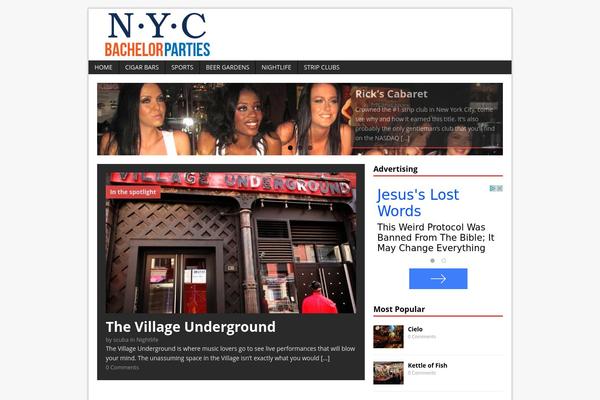 MH Magazine theme site design template sample