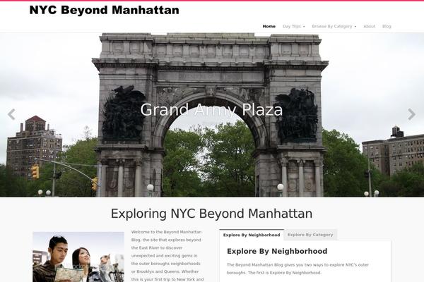 Response theme site design template sample