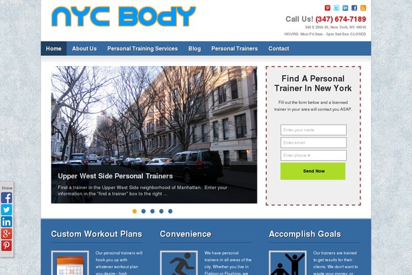 nycbody.com site used Beyond