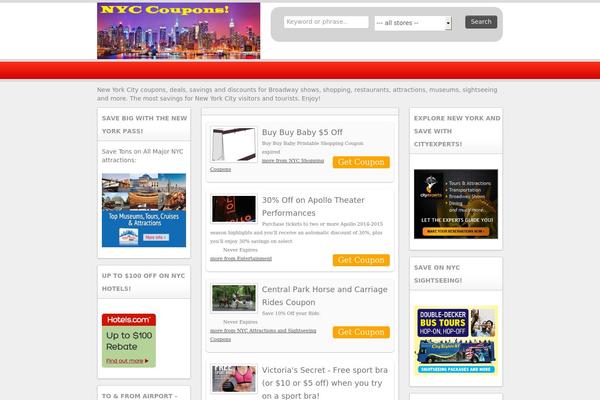 Cp theme site design template sample
