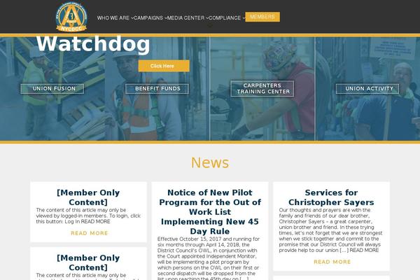 nycdistrictcouncil.com site used Nycdcc