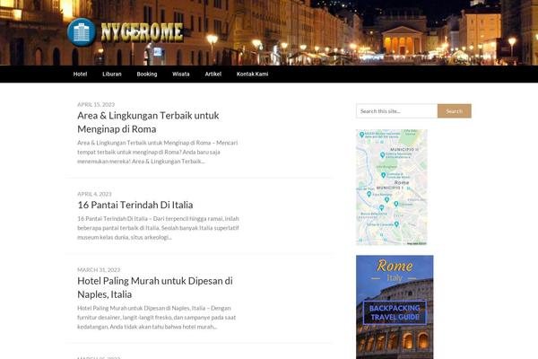 Feather Magazine theme site design template sample