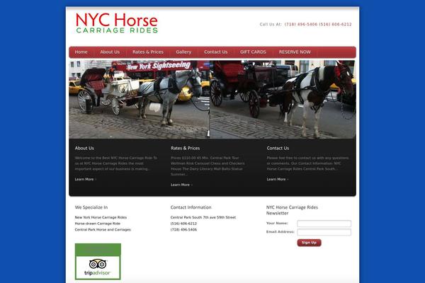 Debonair theme site design template sample