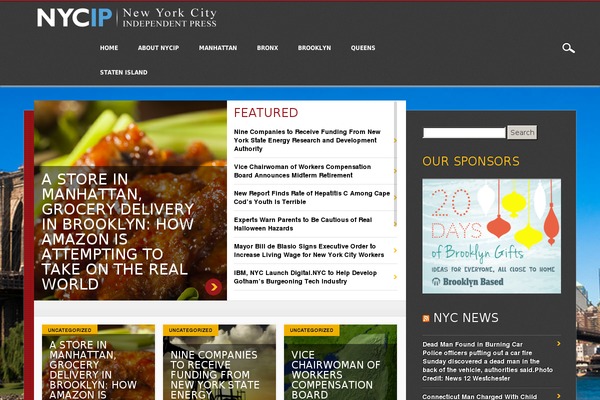 Noteworthy theme site design template sample