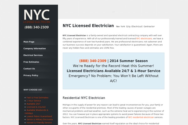nyclicensedelectrician.com site used Saico