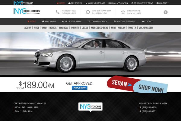 Opus theme site design template sample