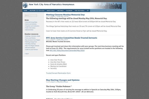 Site using BMLT WordPress Plugin plugin