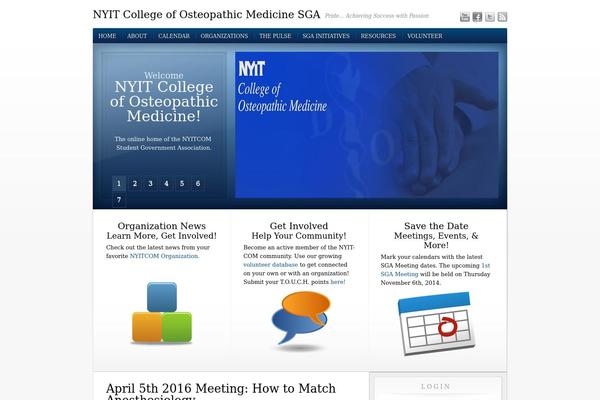 WhiteHouse Pro theme site design template sample