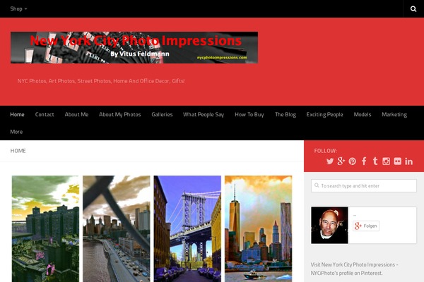 Hueman theme site design template sample