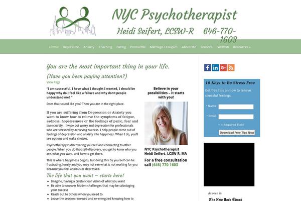 Evolution theme site design template sample