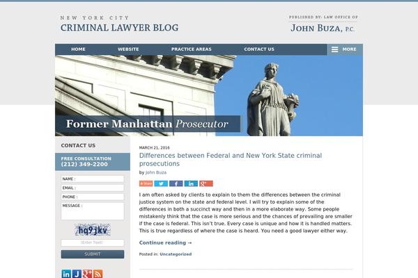 nycriminallawyerblog.com site used Willow