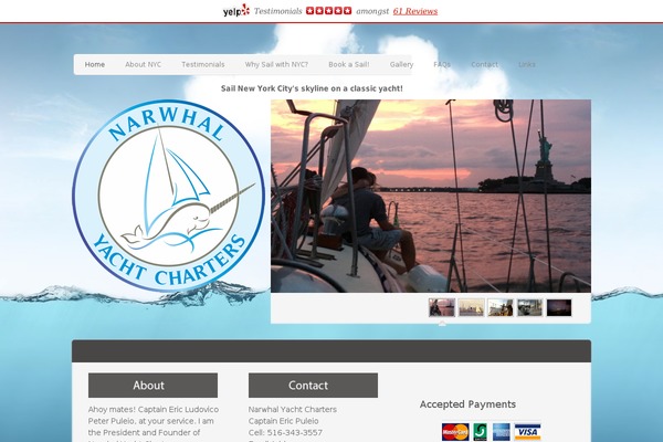nycsailingcharters.com site used Yacht
