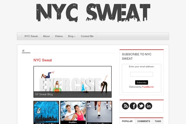 Momentum theme site design template sample