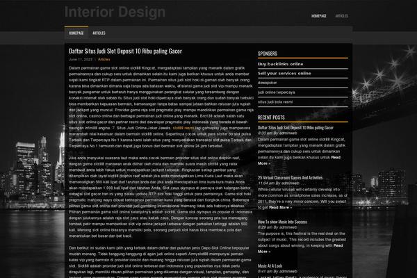 GlobalMag theme websites examples