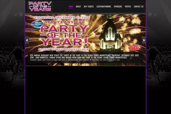 Rockit theme site design template sample