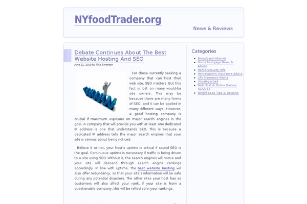 Modern-Blue theme site design template sample