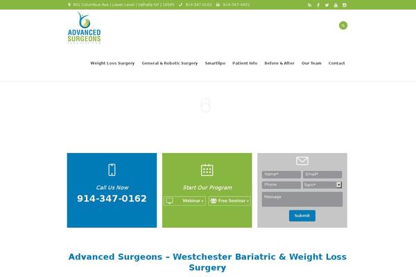 Site using Cmsmasters-content-composer plugin