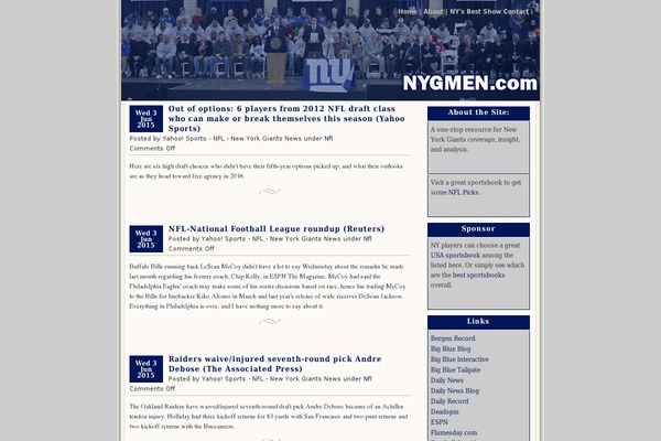 Connections theme site design template sample