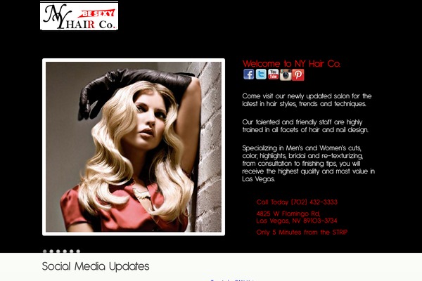 Site using Easy Social Icons plugin