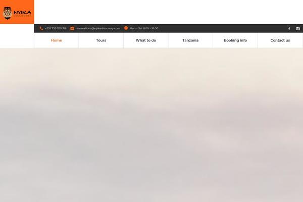 Site using Simple Weather plugin
