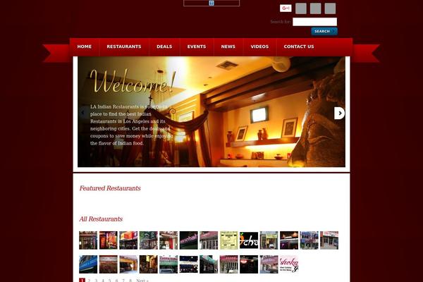 Italianrestaurant theme site design template sample