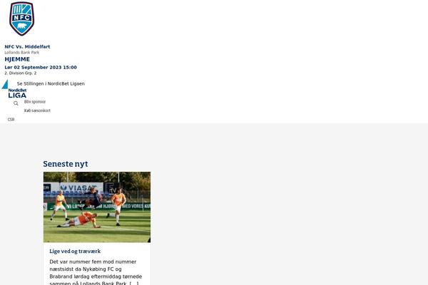 nykobingfc.com site used Brandweb-child