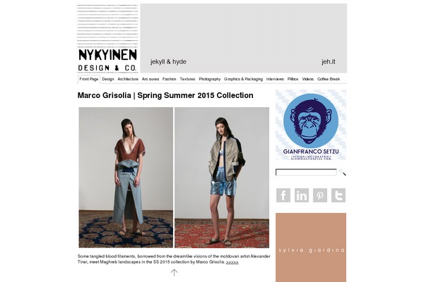 Orchard theme site design template sample