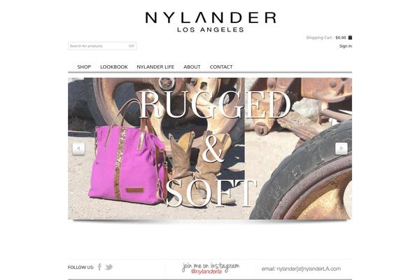 Blanco theme site design template sample