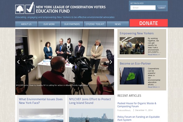 nylcvef.org site used Bones Child Theme