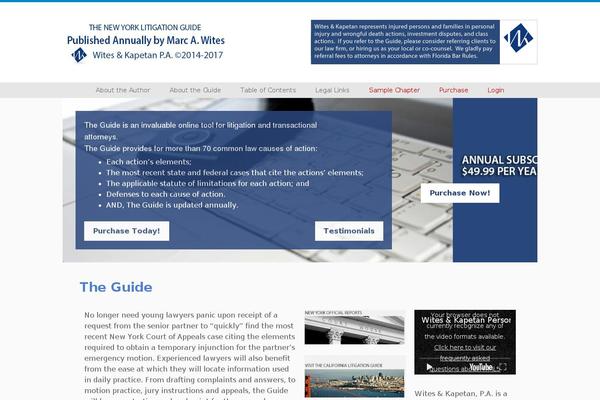 Customizr-child theme site design template sample