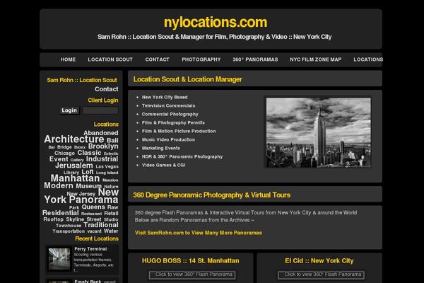 Fukasawa theme site design template sample