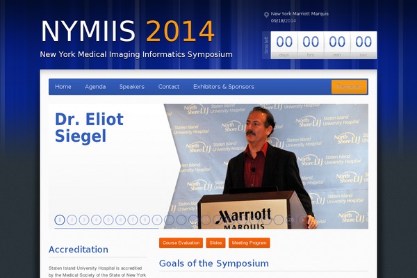 nymiis.com site used Expo18 Responsive Event Conference WordPress Theme