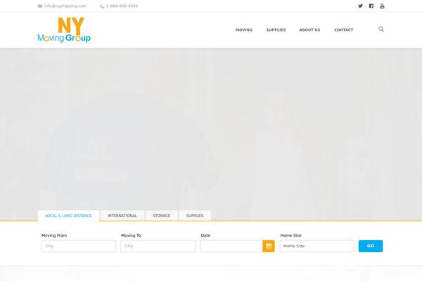 Shadow-child theme site design template sample